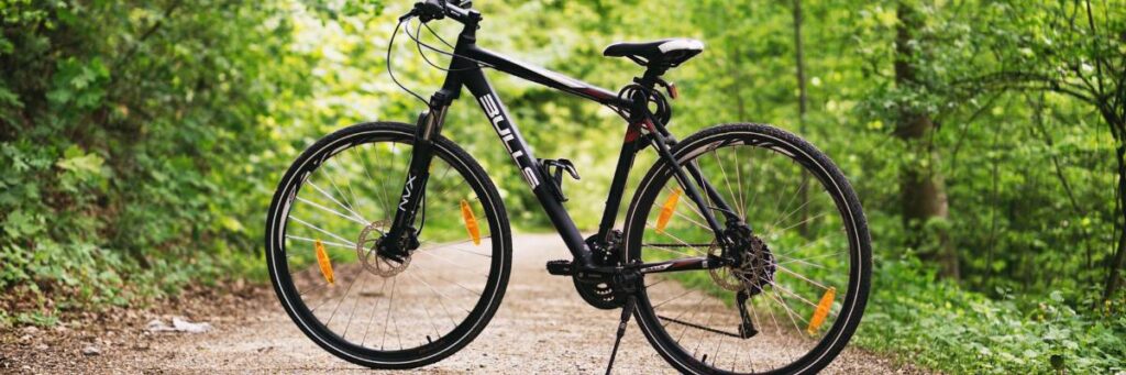 Kto wynalazł rower? Poznaj fascynujące fakty z historii roweru 1 Rower na ścieżce. Obrazek w artykule Kto wynalazł rower? Poznaj fascynujące fakty z historii roweru